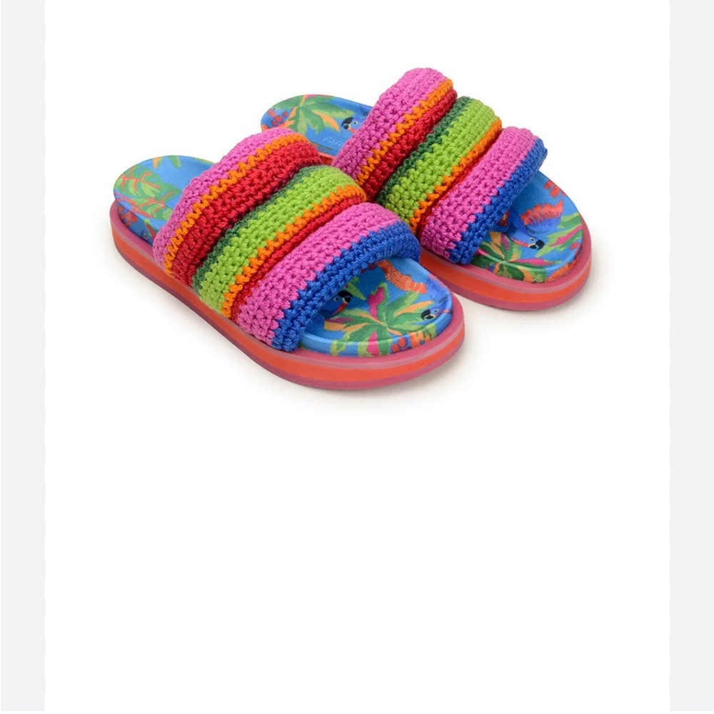 FARM Rio Rainbow Slide Sandals